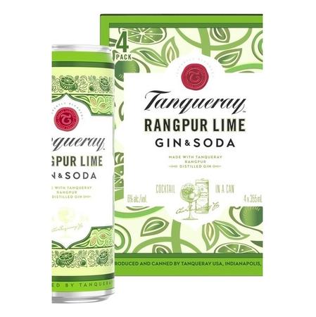 TANQUERAY RANGPUR GIN/SODA COCKTAIL CANS