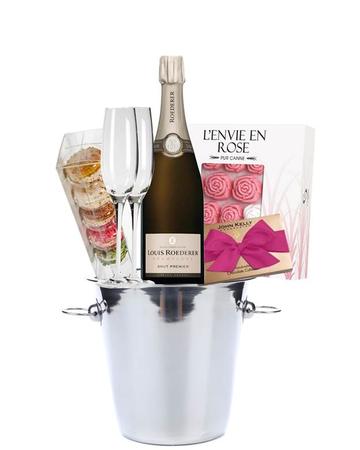 LUXE CHAMPAGNE BASKET