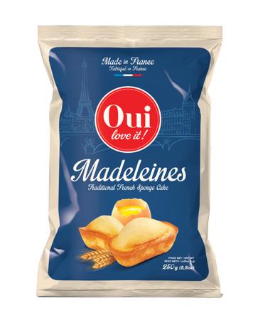 OUI MADELEINES 250G BAG