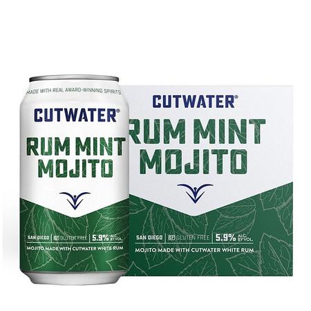 CUTWATER RUM MINT MOJITO 4PK/12OZ CANS