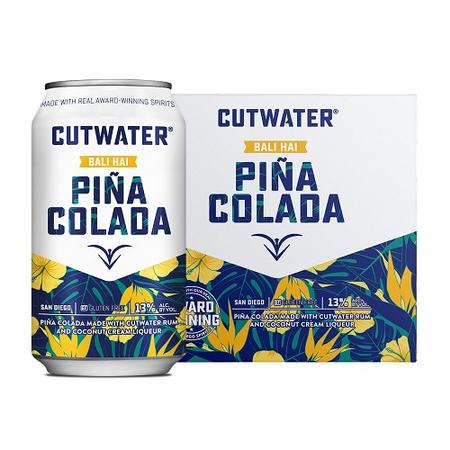 CUTWATER PINA COLADA 4PK/12OZ CANS