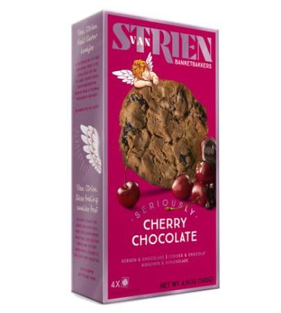 VAN STRIEN CHERRY CHOCOLATE COOKIES 5OZ 