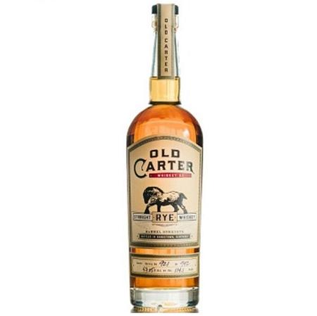 OLD CARTER STRAIGHT RYE WHISKEY BATCH #8 750ML