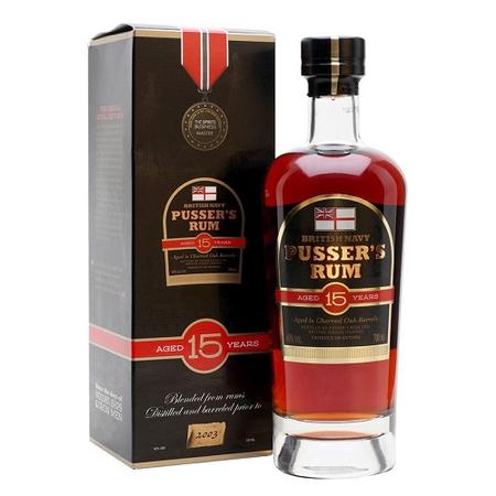 PUSSER`S 15 YEARS OLD RUM               