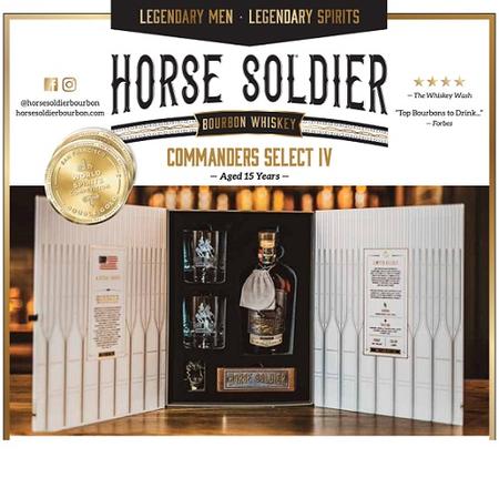 HORSE SOLDIER COMMANDERS SELECT IV 15 YEAR 750ML