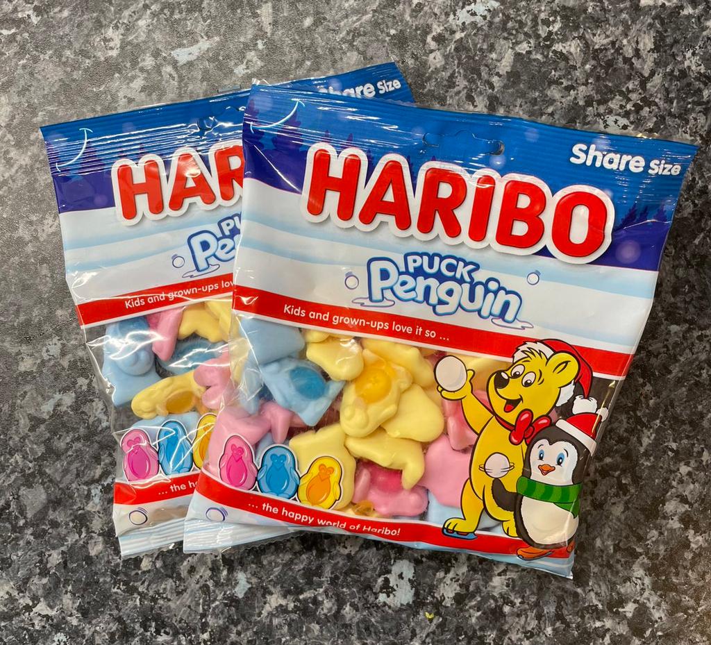  Haribo Puck Penguin Gummy