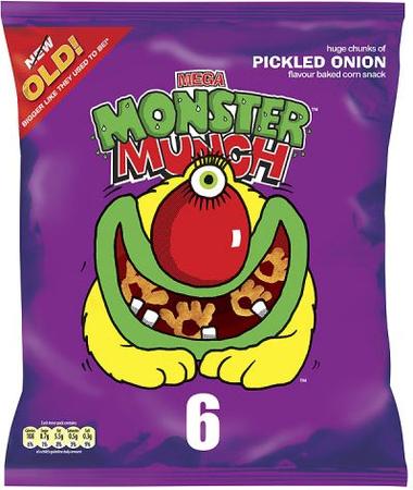 WALKERS MONSTER MUNCH  25G              