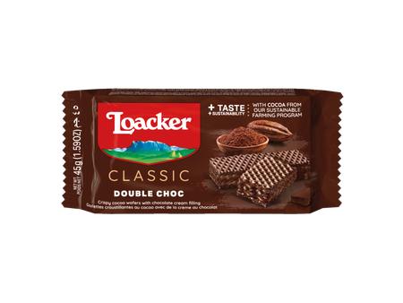 LOAKER DOUBLE CHOCO WAFER