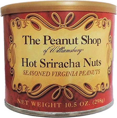 THE PEANUT SHOP HOT SRIRACHA NUTS TIN   