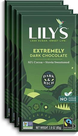 LILYS DARK CHOCOLATE 85% BAR