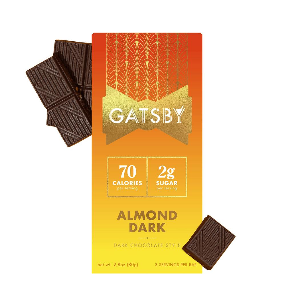 GATSBY DARK CHOCOLATE ALMOND BAR