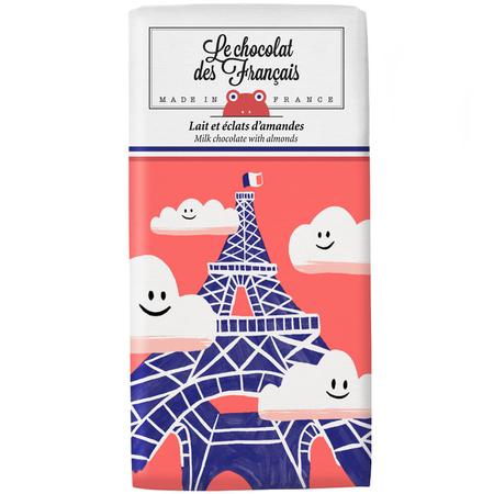 LE CHOCOLAT MILK CHOCOLATE ALMOND BAR