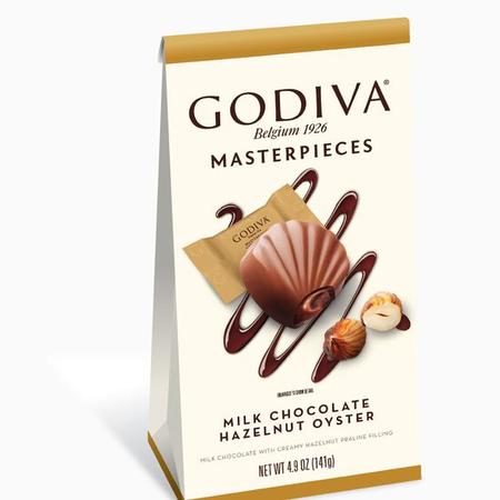 GODIVA MASTERPIECES MILK CHOCOLATE OYSTER