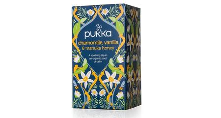 PUKKA CHAMOMILE, VANILLA & MANUKA HONEY TEA 20CT