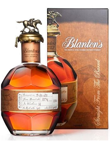 BLANTON`S STRAIGHT FROM THE BAREL BOURBON WHISKEY 750ML