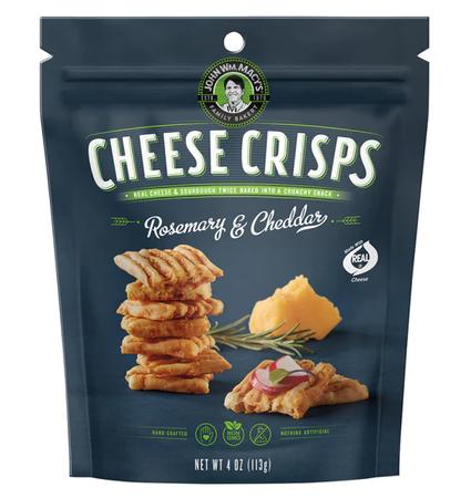 MACY`S ROSEMARY & CHEDDAR CHEESE CRISPS