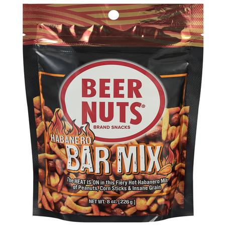 BEER NUTS HABANERO BAR MIX 8 OZ