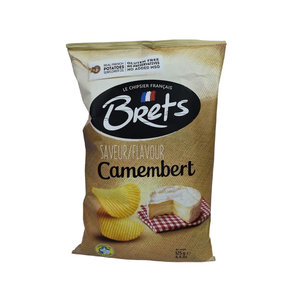 BRETS CAMEMBERT CHEESE POTATO CHIPS 4.4 OZ