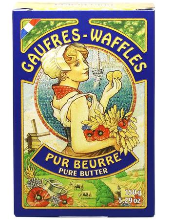 LA DUNKERQUOISE PURE BUTTER  WAFFLES 150G
