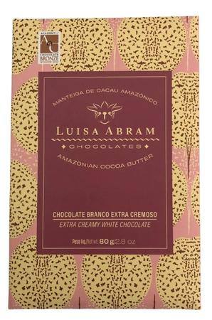 LUISA ABRAM EXTRA CREAMY WHITE CHOCOLATE BAR