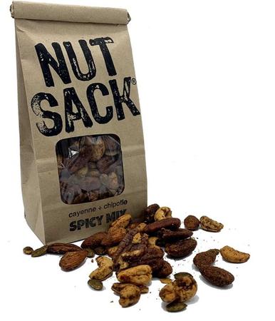NUTSACK SPICY MIX ROASTED NUTS 12 OZ