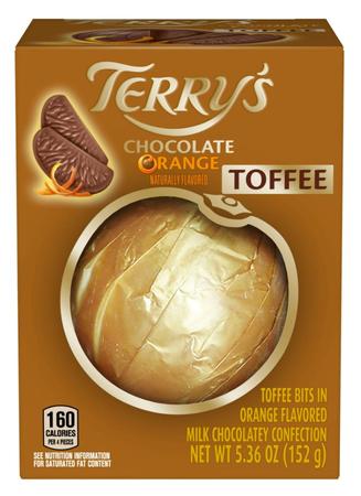 TERRY`S MILK CHOCOLATE TOFFEE BITS ORANGE 5.36 OZ