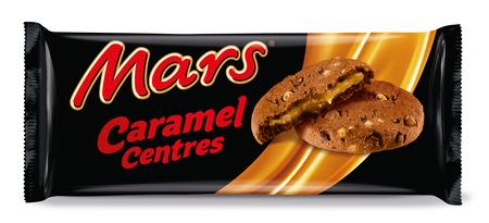 MARS CARAMEL CENTRE CHOCOLATE CHIP COOKIES 100G