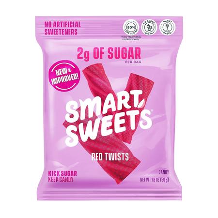 SMART SWEETS RED TWISTS 1.8 OZ