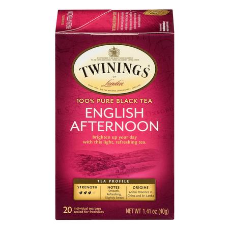TWININGS CLASSICS ENGLISH AFTERNOON TEA 20CT