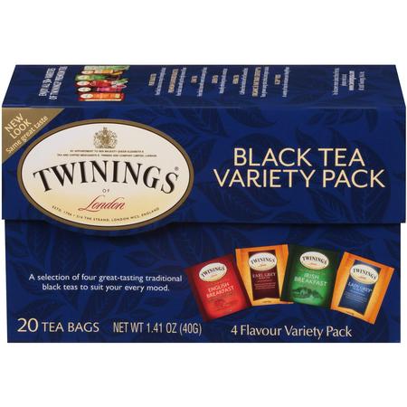 TWININGS BLACK TEA VARIETY PACK 20CT