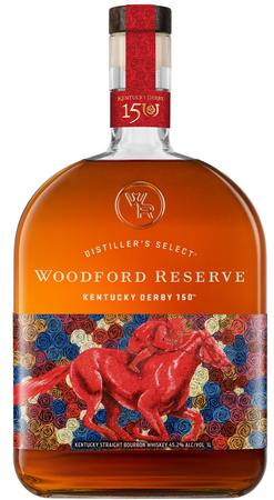 WOODFORD RESERVE BOURBON KENTUCKY DERBY 150TH EDITION 1L
