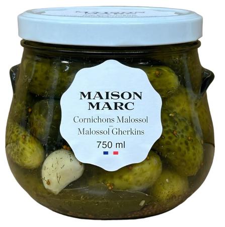 MAISON MARC CORNICHONS MALOSSOL 15.5 OZ