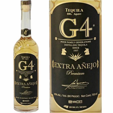 G4 EXTRA ANEJO 3 YEAR TEQUILA 750ML