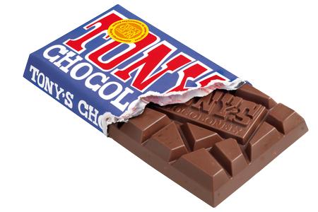 TONY`S DARK MILK CHOCOLATE PRETZEL TOFFEE BAR 42%