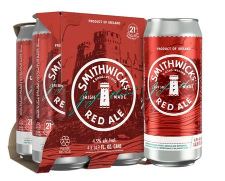 SMITHWICK`S IRISH RED ALE 4PK/14.9OZ CANS