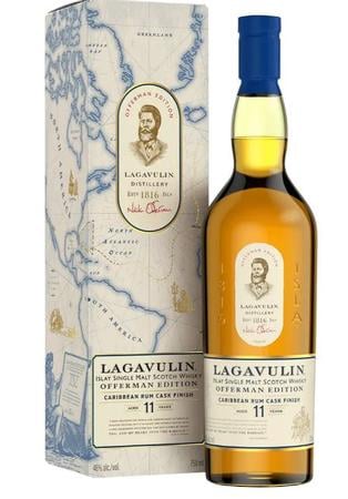 LAGAVULIN OFFERMAN EDITION 11 YEAR CARIBBEAN RUM CASK 750ML