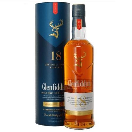 GLENFIDDICH 18YR SINGLE MALT SCOTCH 750ml