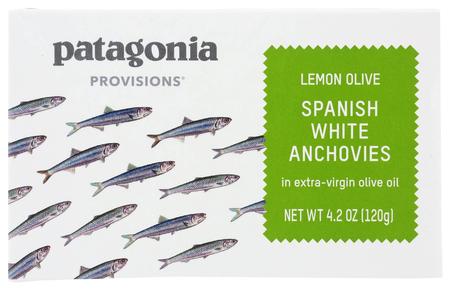 PATAGONIA PROVISIONS SPANISH WHITE ANCHOVIES IN E.V.O.O 120G
