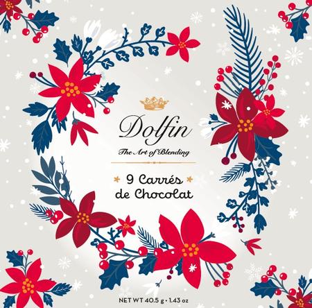 DOLFIN MILK + DARK CHOCOLATE ASSORTMENT GIFTBOX 9PC