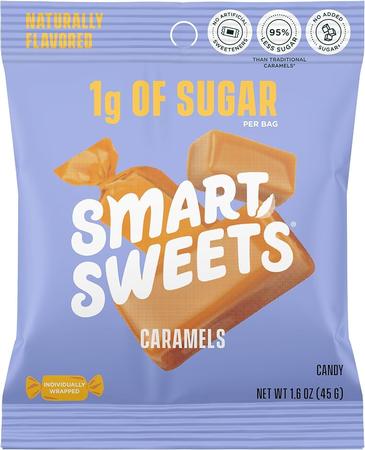SMART SWEETS CARAMELS 1.6OZ