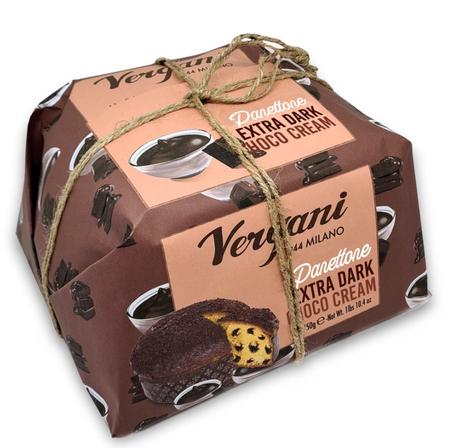 VERGANI EXTRA DARK CHOCO CREAM PANETTONE 750G