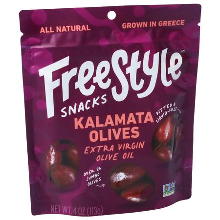 FREESTYLE KALAMATA OLIVES 4OZ