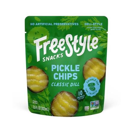 FREESTYLE CLASSIC DILL PICKLE CHIPS 3.5OZ