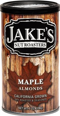 JAKES NUT ROASTERS MAPLE ALMONDS 7OZ