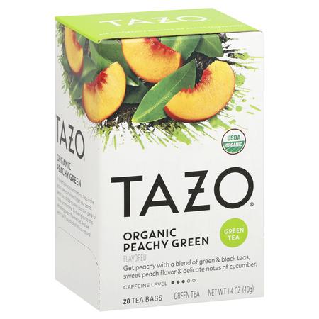TAZO PEACHY GREEN TEA 20CT