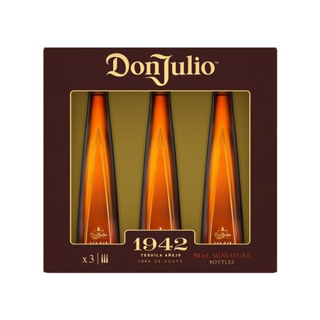 DON JULIO 1942 ANEJO TEQUILA 3PK 50ML