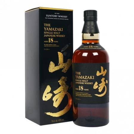 SUNTORY YAMAZAKI 18 YEAR SINGLE MALT WHISKY 700ML