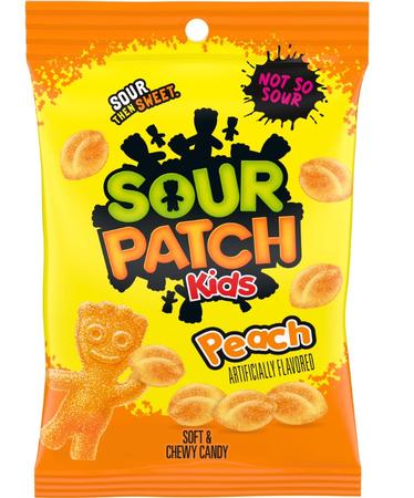 SOUR PATCH KIDS PEACH BAG 8OZ