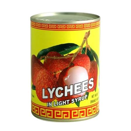 ASUKA LYCHEES IN LIGHT SYRUP 20OZ CAN
