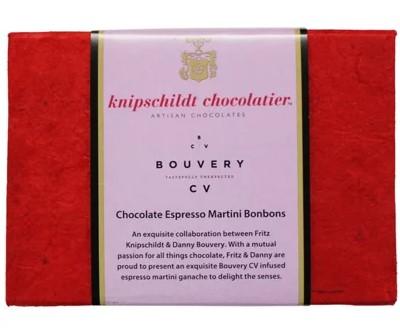 KNIPSCHILDT BOUVERY CHOCOLATE ESPRESSO MARTINI BONBONS 12PC